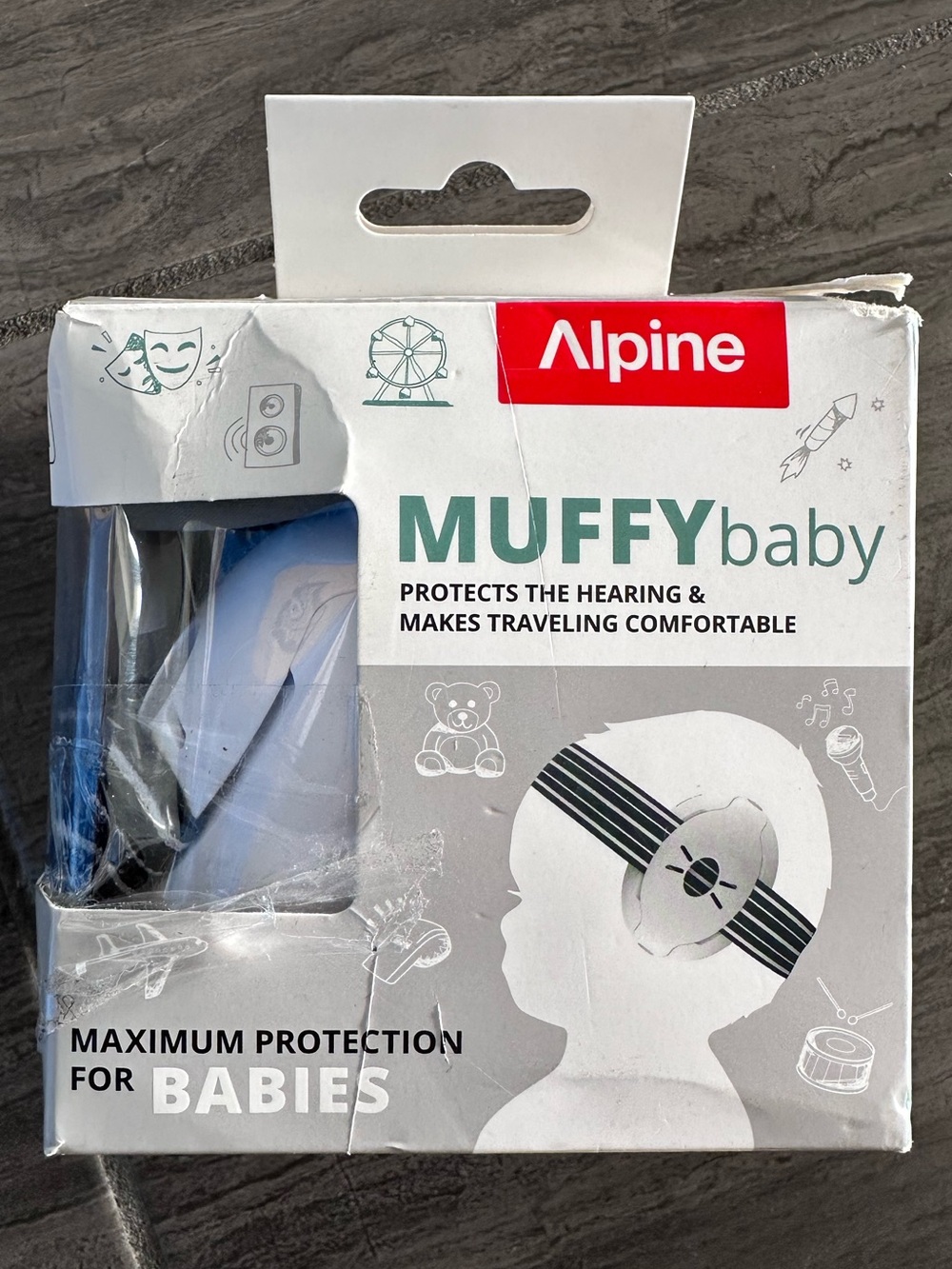 Alpine MUFFYbaby Infant Hearing Protectors